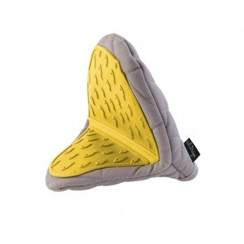 Rękawica kuchenna Livio szaro-żółta