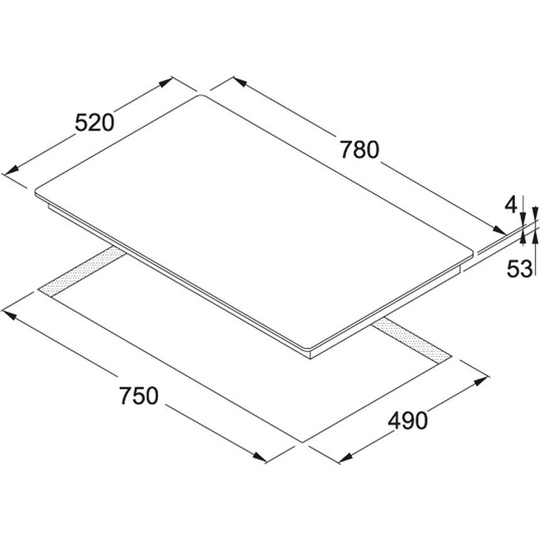Franke płyta indukcyjna Maris FHMR 804 czarne szkło