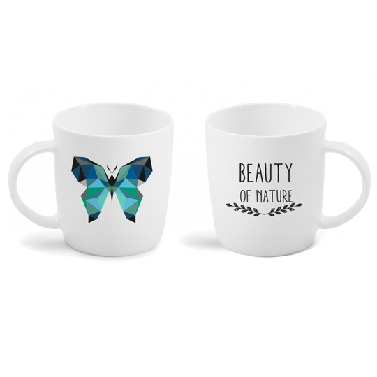 Kubek Mia Natura Motyl 370 ml 