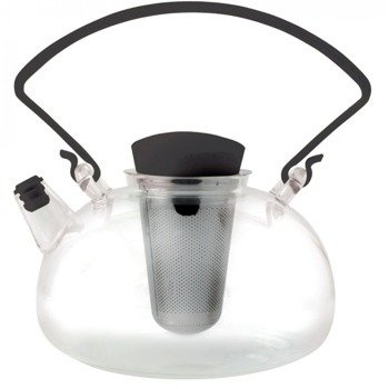 Zaparzacz do herbaty Amo czarny 1000 ml
