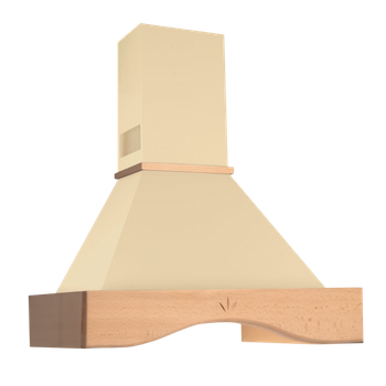 Okap VDB CLASSIC A krem 90 NATURALNE DREWNO