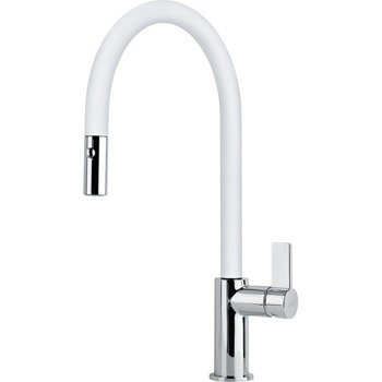 Franke bateria kuchenna Ambient Fragranit/Biały polarny