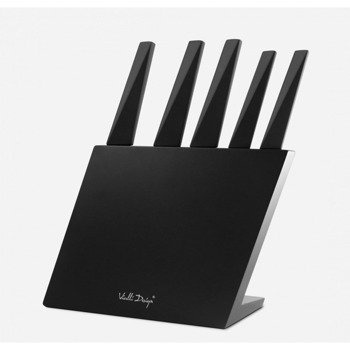 Zestaw 5 noży w bloku VOLO z powłoką nieprzywierającą czarny