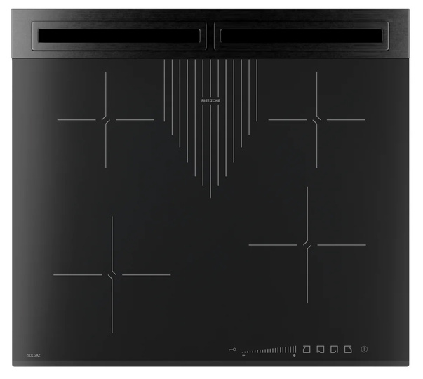 Solgaz PURE Nova 4+1 płyta gazowa bezpłomieniowa