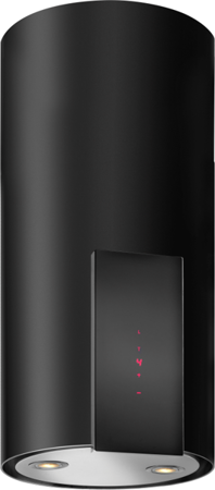 Okap VDB Tube P Glass BLACK