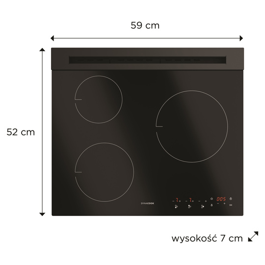 Dynaxo DynaCook X3 Classic płyta gazowa 