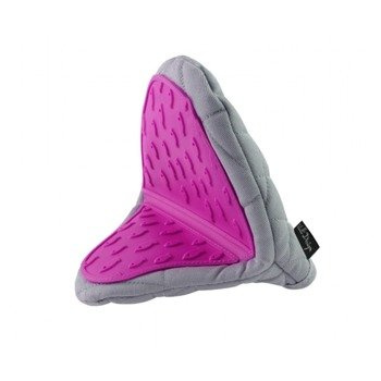 Rękawica kuchenna Livio szaro-różowa