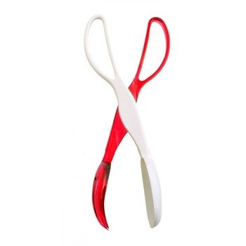 Szczypce do sałaty Livio czerwone