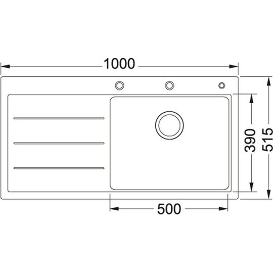 Franke zlew Mythos Fusion MTF 611