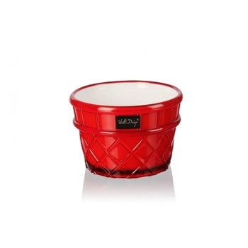 Pucharek deserowy 266 ml czerwony Livio