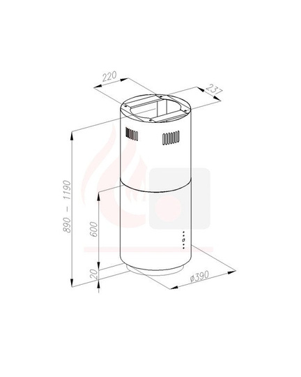 Okap VDB Tube Black