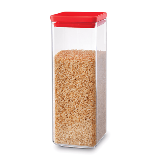 Pojemnik na żywność TASTY COLOURS - czerwony-2.5L