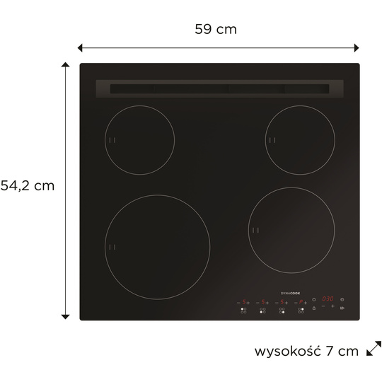 Dynaxo DynaCook X4 60 Modern płyta gazowa 