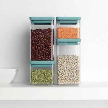 Zestaw 4 pojemników Tasty Colours-miętowe