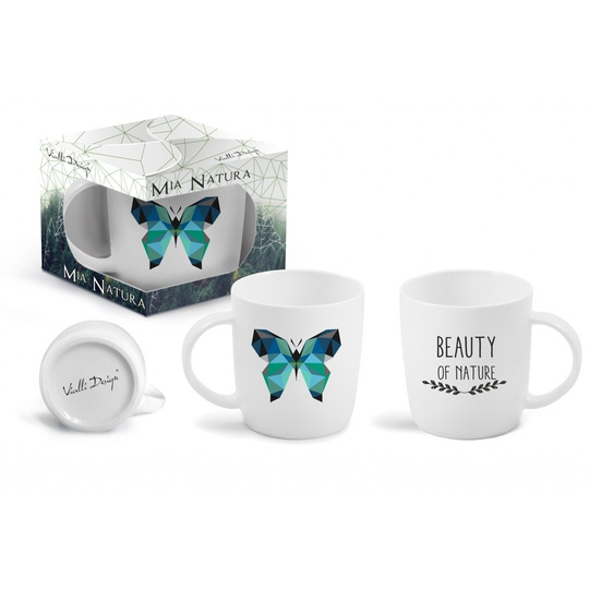 Kubek Mia Natura Motyl 370 ml 