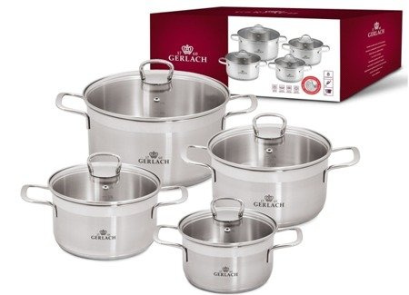 Zestaw garnków Gerlach Brava