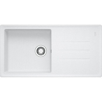 Franke zlew Malta MLG 611-97 Fragranit biały polarny