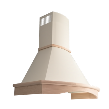 Okap VDB ROYAL V krem 90 drewno naturalne