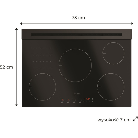 Dynaxo DynaCook X4 Classic płyta gazowa 