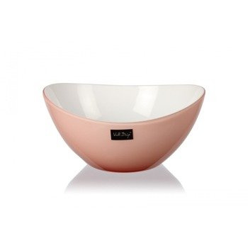 Miska Livio owalna różowa 16 cm