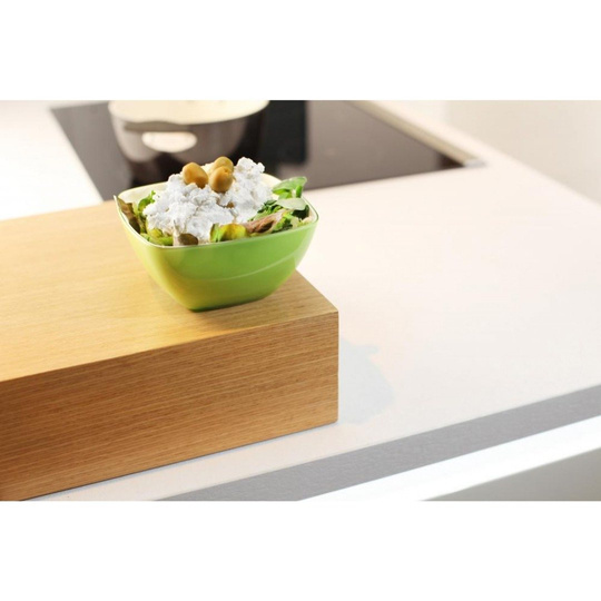 Miska Livio kwadratowa zielona 14 cm 1376