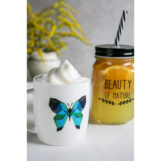 Kubek Mia Natura Motyl 370 ml 