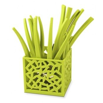 MIA komplet sztućców 24 szt. zielony