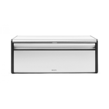 Chlebak prostokątny Stal matowa FPP/ czarny 29 91 86