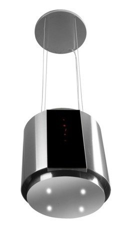 Okap VDB Isla Glass Inox