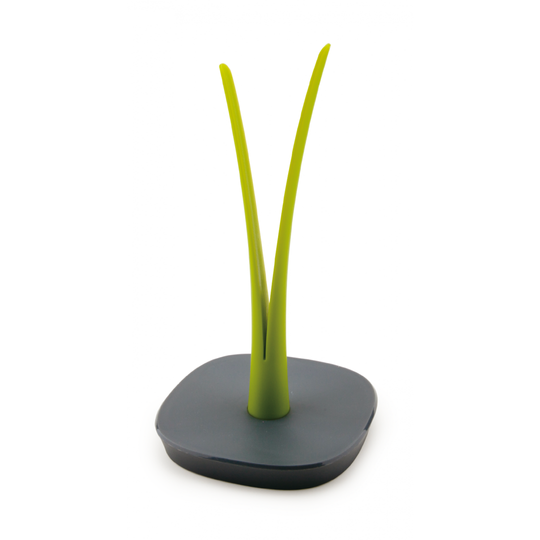 Stojak na ręcznik papierowy szaro-zielony Livio 3604