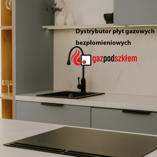 Solgaz Futura Pro Slim Mat 4+1 matowa płyta gazowa bezpłomieniowa