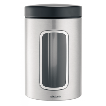 Pojemnik z okienkiem stal matowa FPP 1,4l 29 92 47