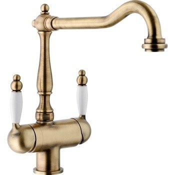 Franke bateria kuchenna Old Scotland Clear Water Stare złoto