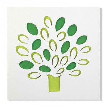 Obraz C-TRU 7654 biały/kolorowe tło