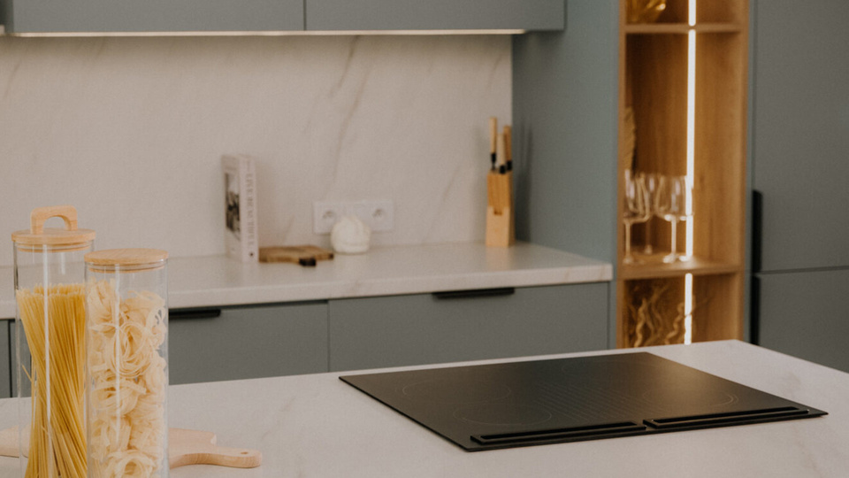 Solgaz Futura Pro Slim Mat 4+1 matowa płyta gazowa bezpłomieniowa