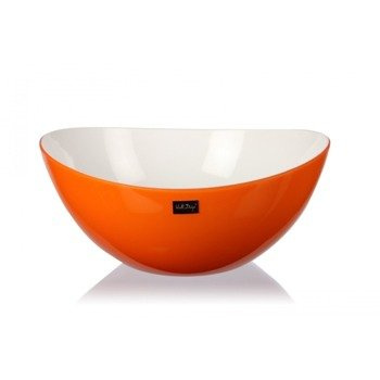 Miska Livio owalna pomarańczowa 25 cm