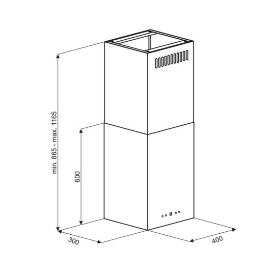 Okap VDB Cube W WHITE
