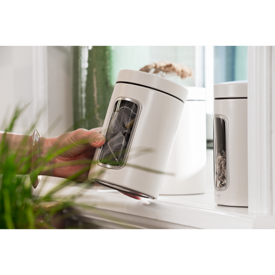 Pojemnik z okienkiem Biały 1,4l 49 10 09