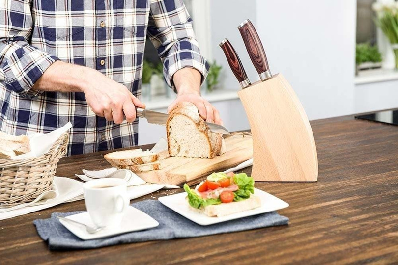 Zestaw noży w bloku DECO WOOD Gerlach