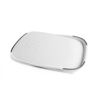 Dwustronna deska do krojenia biało-szara Livio 3703