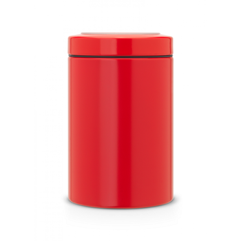 Pojemnik z okienkiem w pokrywie czerwony passion 1,4l 48 40 49