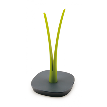 Stojak na ręcznik papierowy szaro-zielony Livio 3604