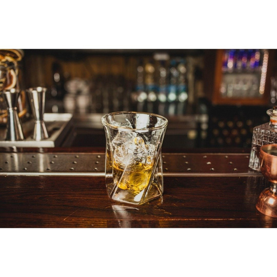Szklanka z podwójną ścianką do whisky 300 ml Cristallo