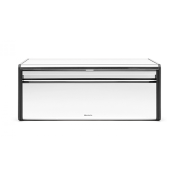 Chlebak prostokątny Stal polerowana/czarny 16 34 63