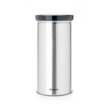 Pojemnik na kapsułki i saszetki stalowy z szarą pokrywą 47 62 28