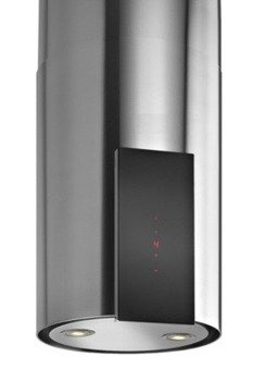 Okap VDB Tube Glass Inox