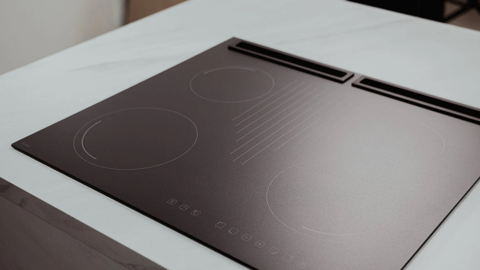 Solgaz Futura Pro Slim Mat 4+1 matowa płyta gazowa bezpłomieniowa