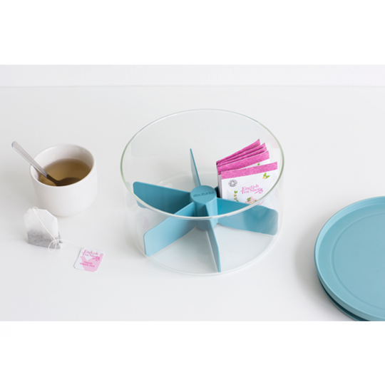 Szklany pojemnik kuchenny dla herbaty 11 06 65