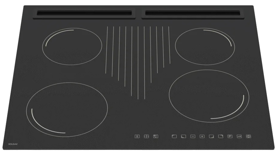 Solgaz Futura Pro Slim Mat 4+1 matowa płyta gazowa bezpłomieniowa