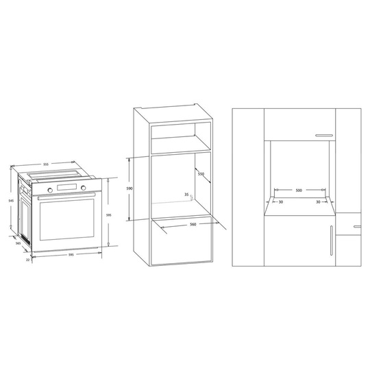 Piekarnik Freggia OGSB64B